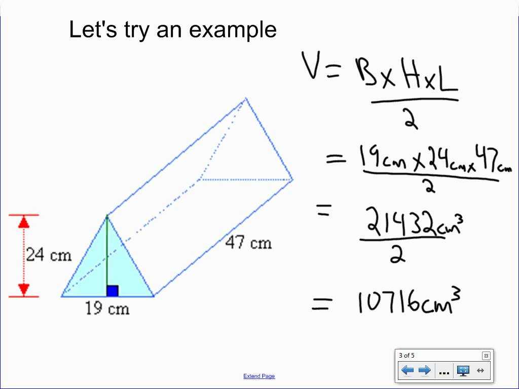 Volume Of Rectangular Prism Worksheet with Volume Of A Triangular Prism All Video Clips Full Hd Clip