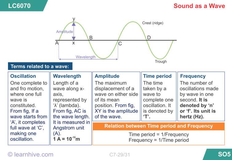 Waves sound and Light Worksheet Answer Key with Learnhive