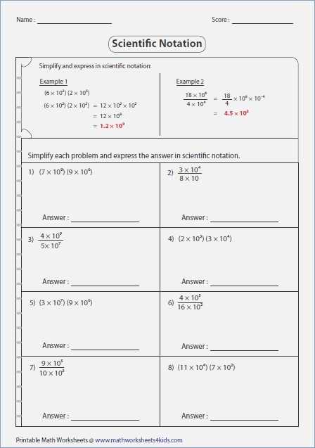Worksheet 2 Scientific Notation Answers Along with Scientific Notation Worksheet Answers Elegant Scientific Notation