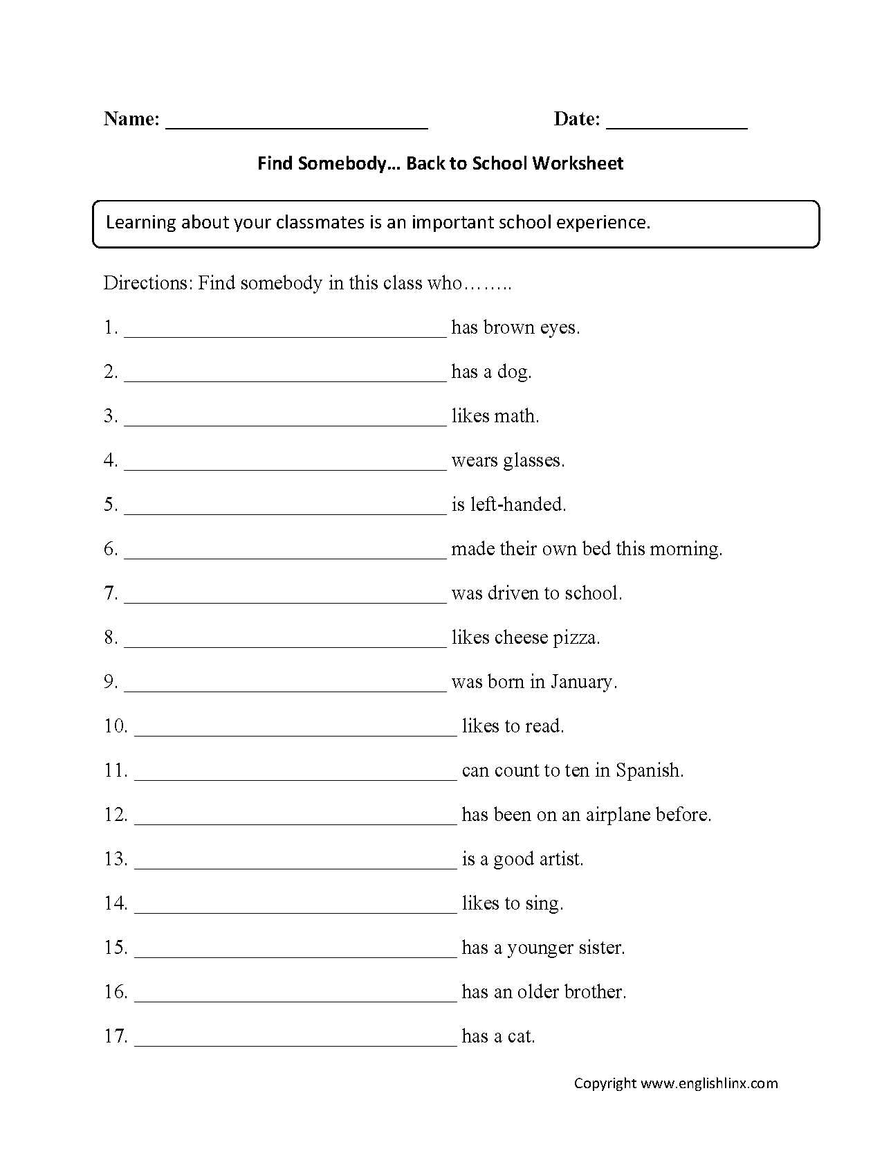 Worksheet Answer Finder with Kids School Worksheet Back to School Worksheets and Printouts