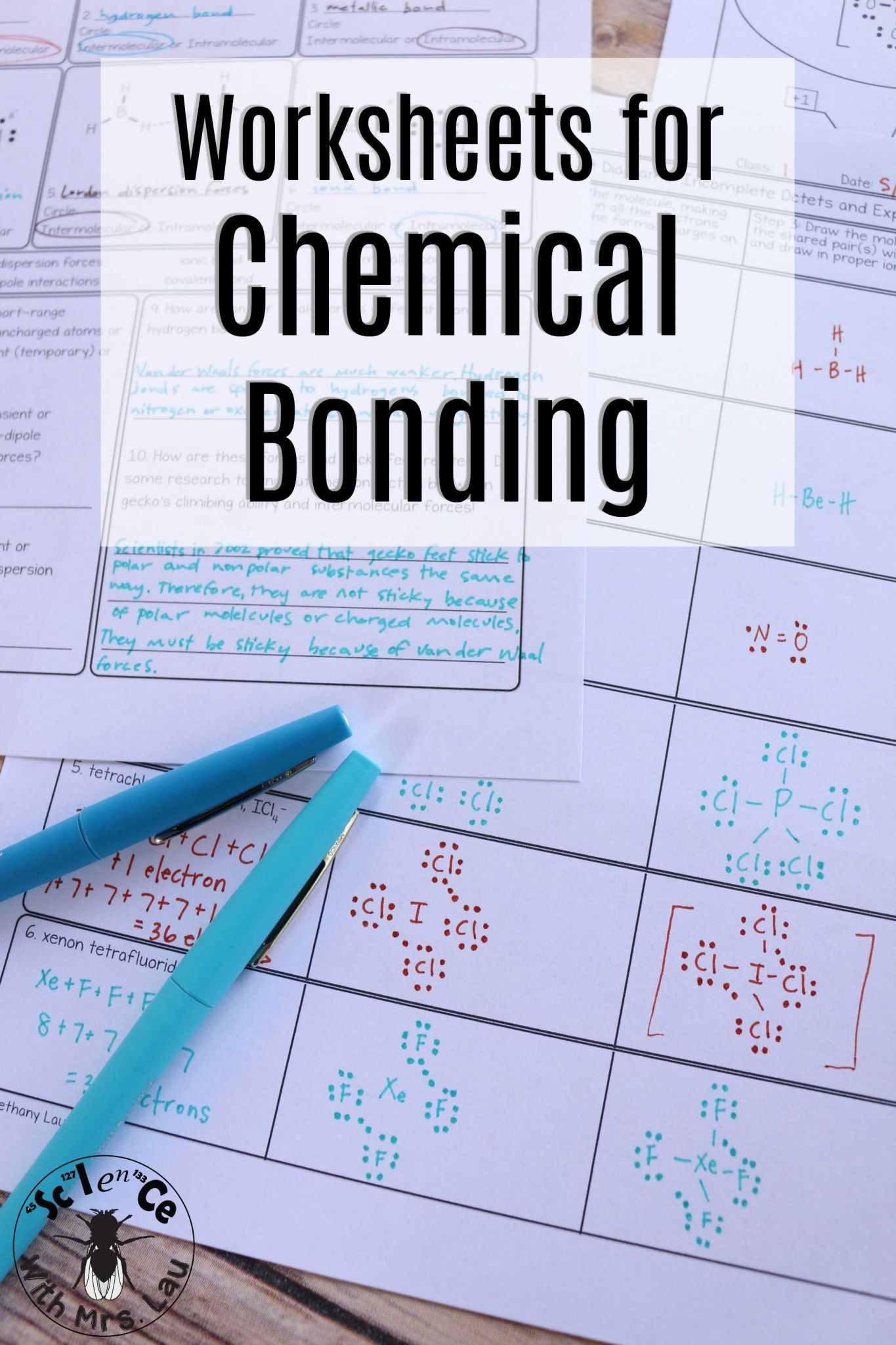 Worksheet Chemical Bonding Ionic and Covalent Answers Along with Ionic Radii Tutoring Pinterest