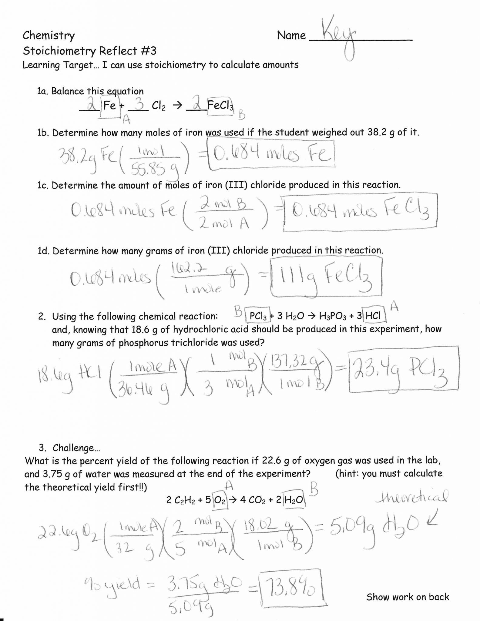 World War 2 Worksheets with Answers as Well as theoretical and Percent Yield Worksheet Answers & ""sc" 1"st" "