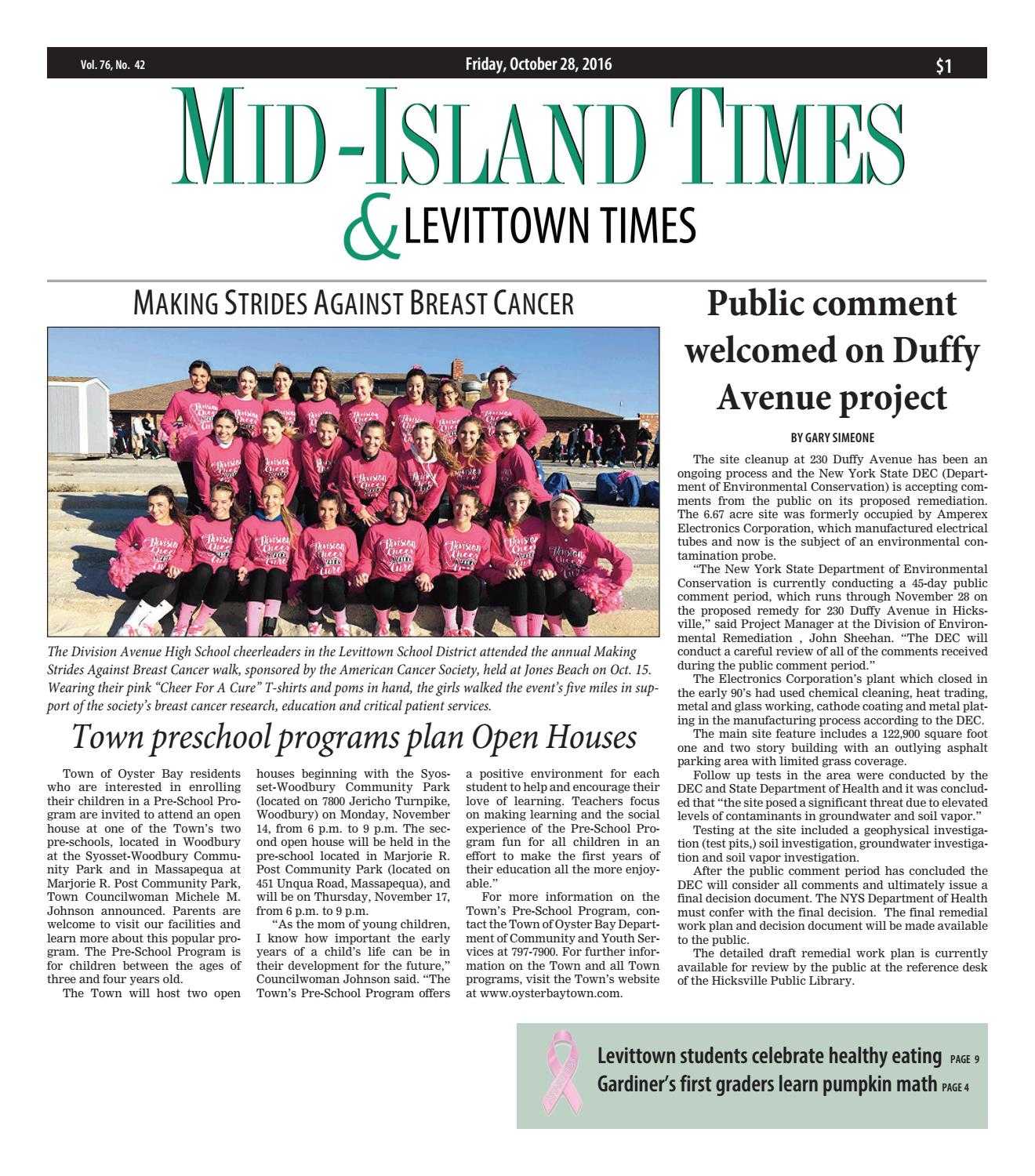 28 Rate Gain Worksheet 2016 and Mid island Times & Levittown Times by Litmor Publishing issuu