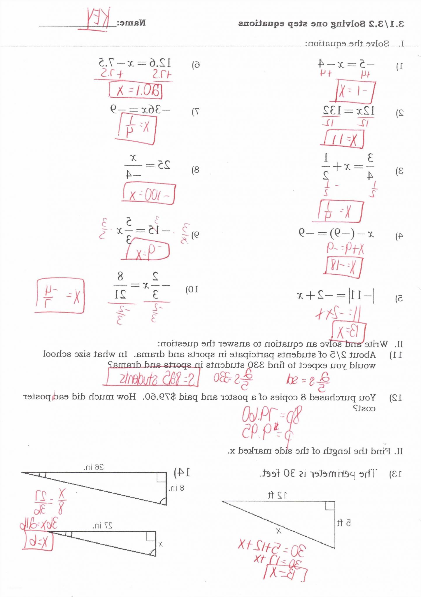 6th Grade Inequalities Worksheet with solving Two Step Inequalities Worksheet Adams Middle School