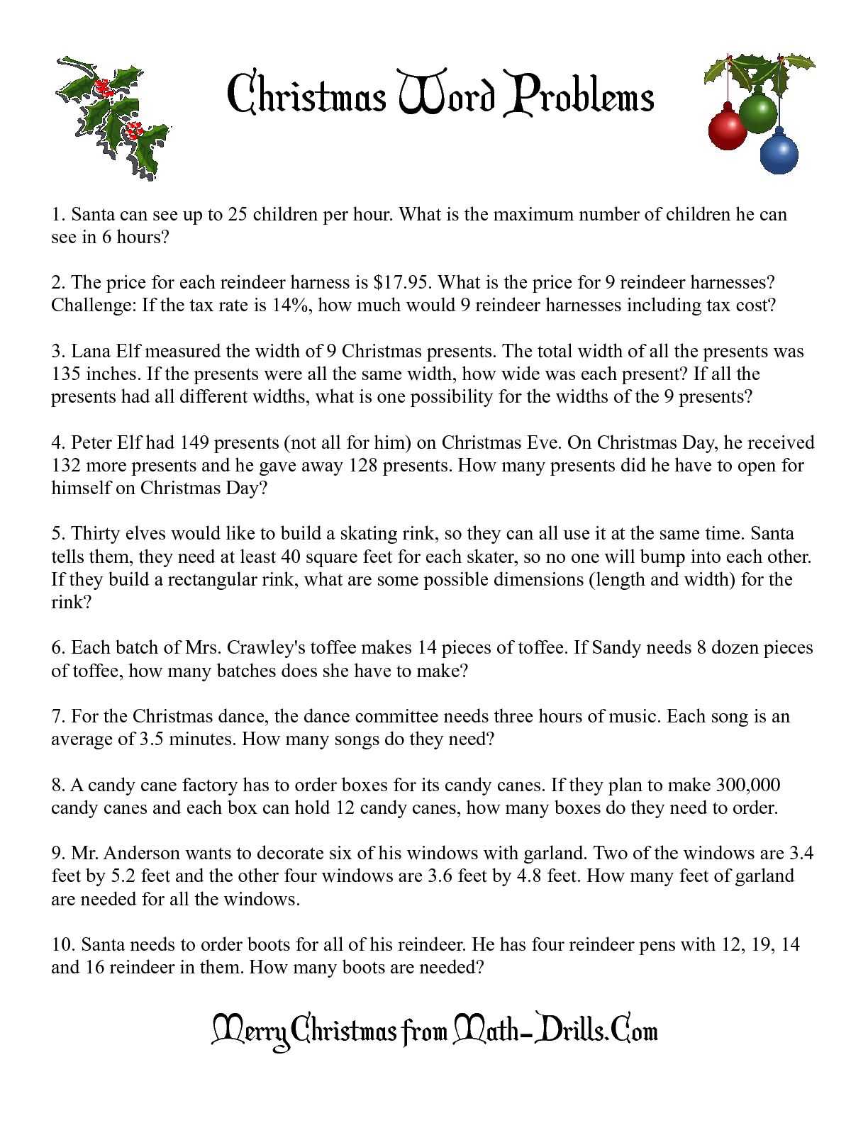 7th Grade Math Word Problems Worksheets Along with Printables Free Integer Word Problems Worksheet Grade Math Pdf