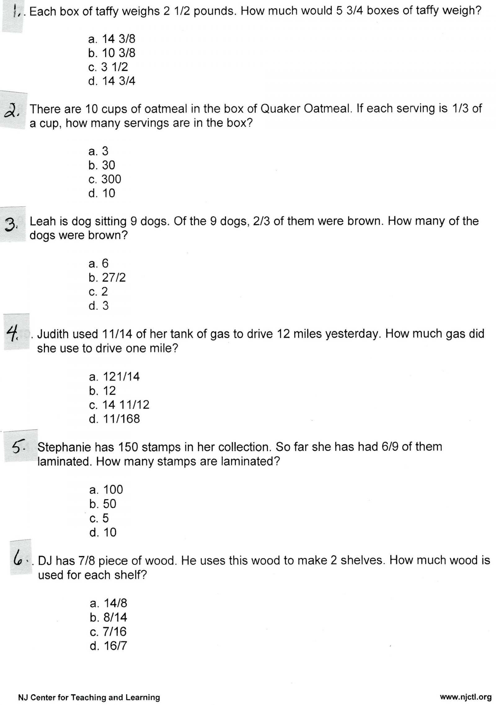 7th Grade Math Word Problems Worksheets Along with Putation with whole Numbers Worksheet New Worksheets 3rd Grade