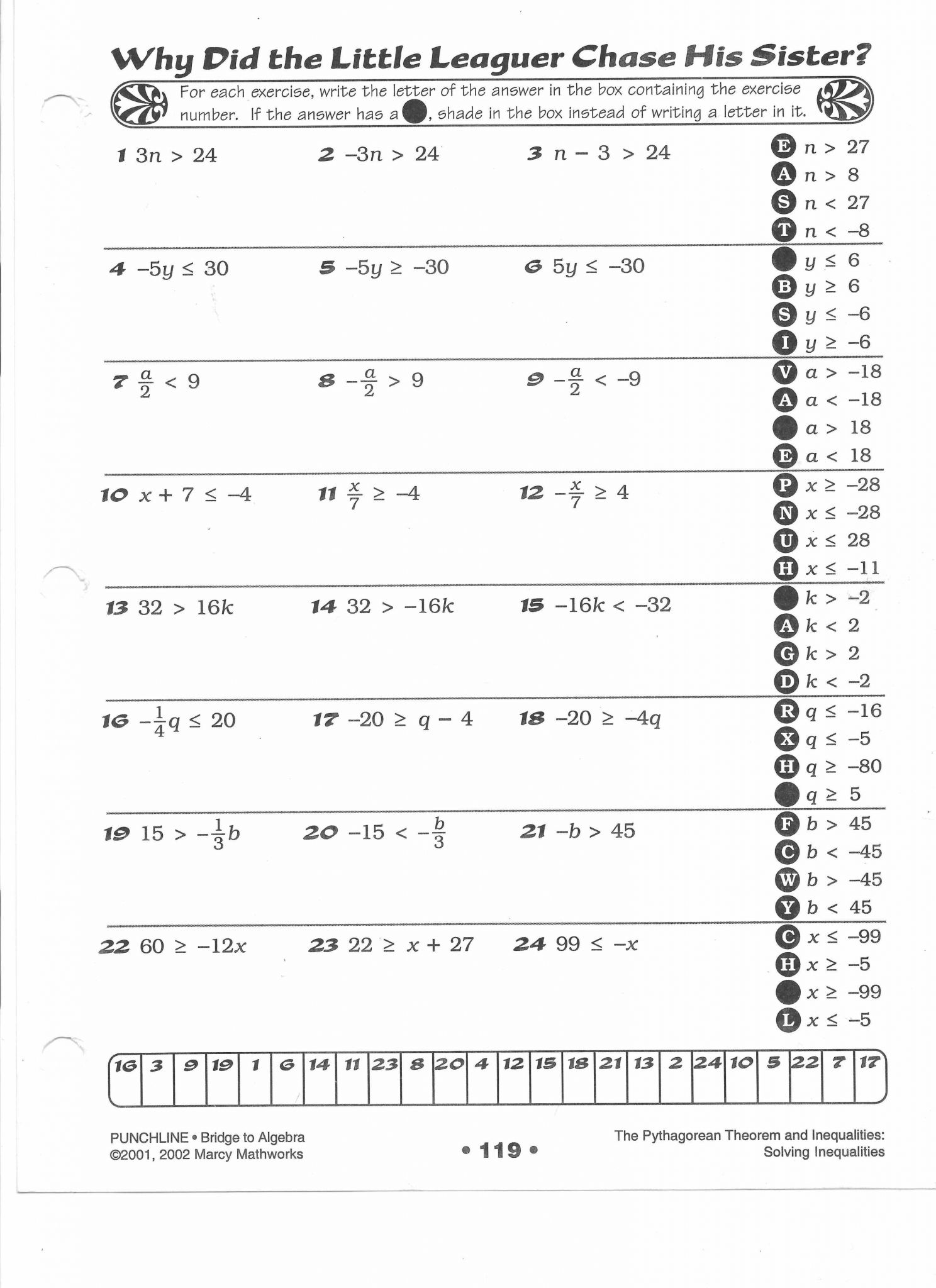 7th Grade Math Worksheets and Answer Key Also Kindergarten Did You Hear About Math Worksheet Answers Algebra