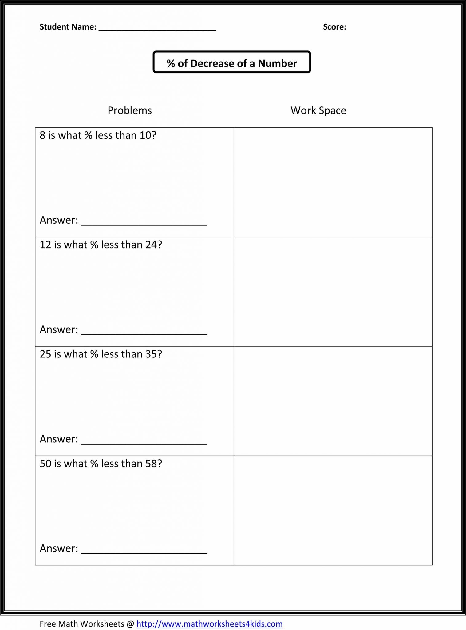 7th Grade Math Worksheets and Answer Key and Printables Free Integer Word Problems Worksheet 7th Grade Math