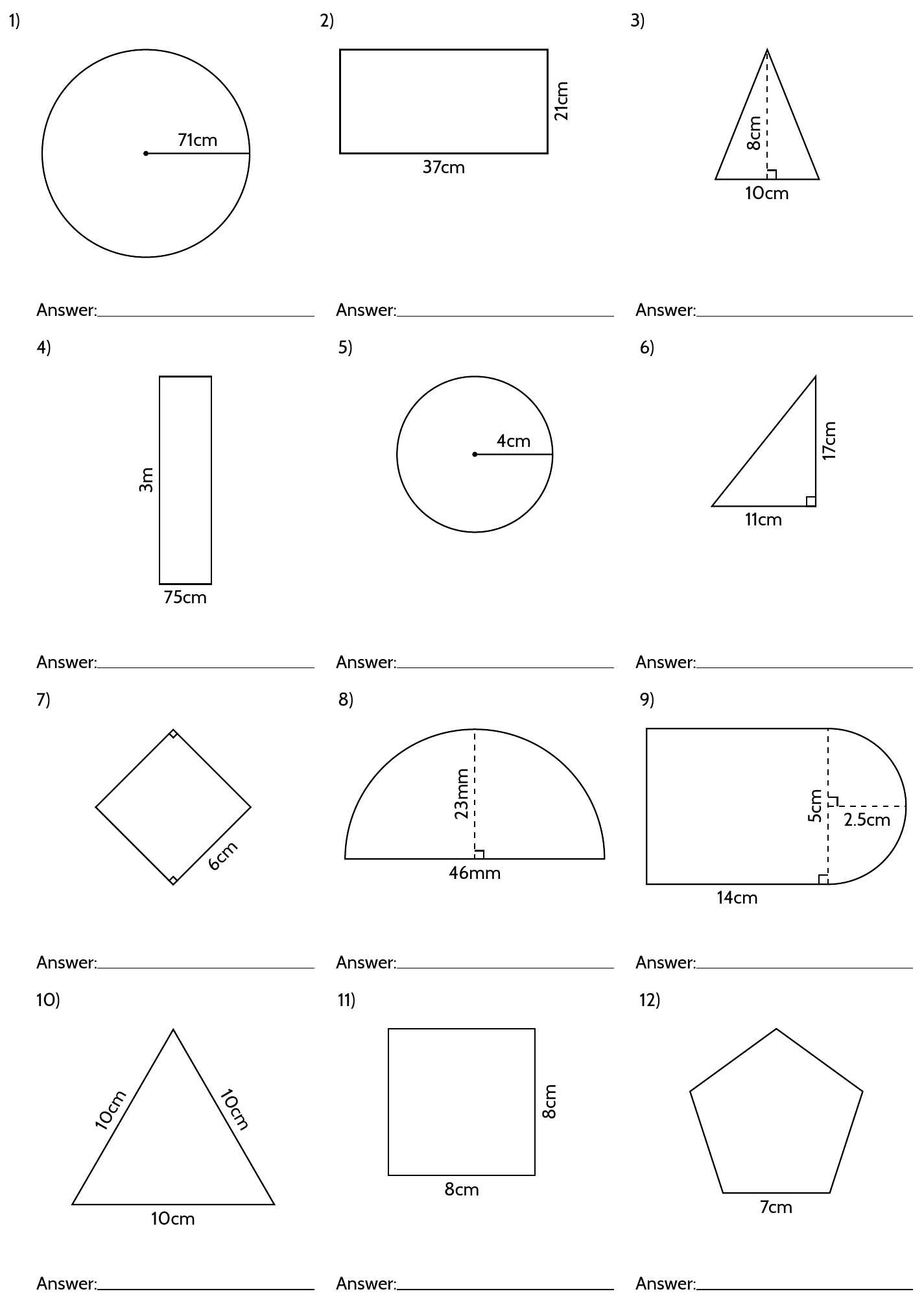 7th Grade Worksheets Free Printable Along with Tikz Pgf Making Geometry Worksheets In Latex Tex