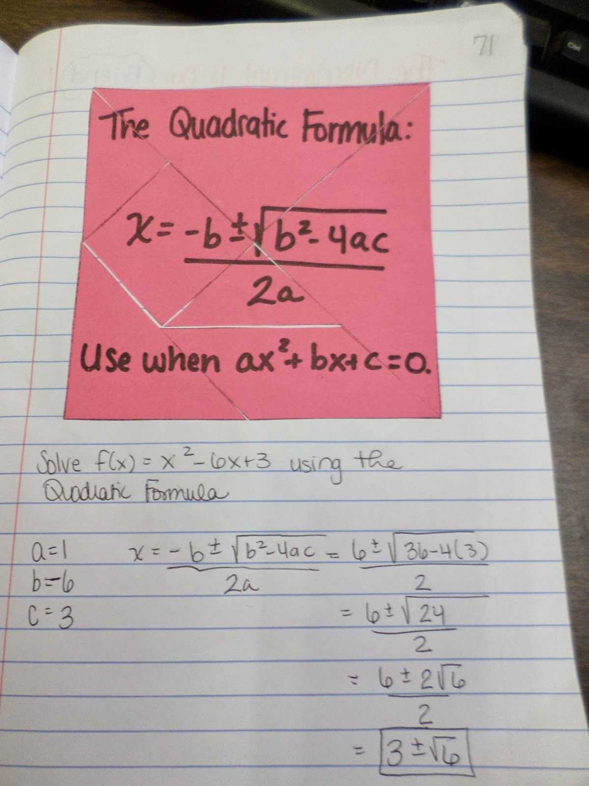 Algebra 2 Factoring Worksheet as Well as Math = Love solving Quadratics by Factoring and the Zero Product