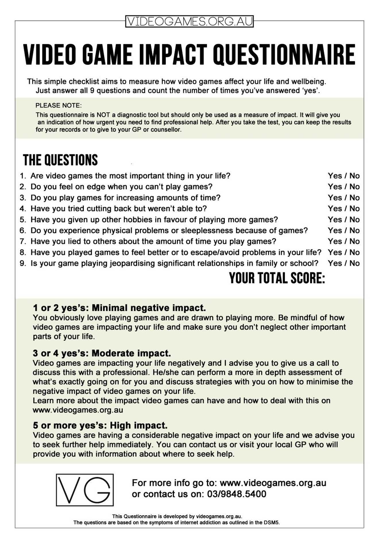Anxiety Management Worksheets with are You Addicted to Video Games
