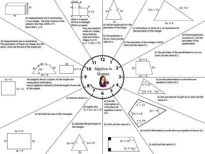 Area and Circumference Of A Circle Worksheet Along with Maths Revision Clocks