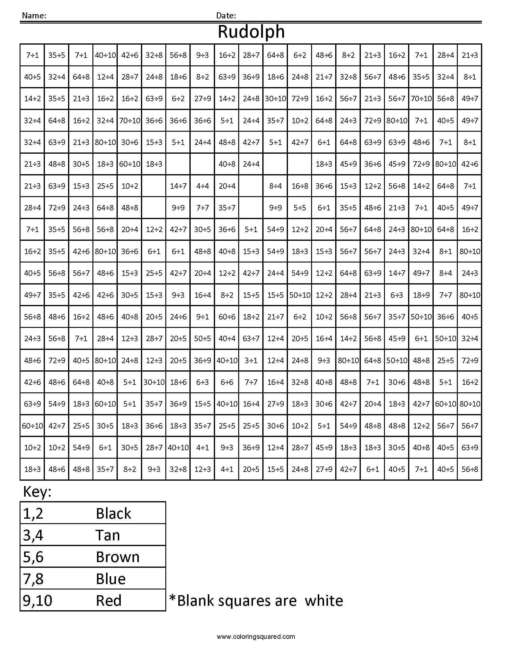 Arithmetic Sequence Worksheet Pdf Along with Rudolph Holiday Division Pinterest