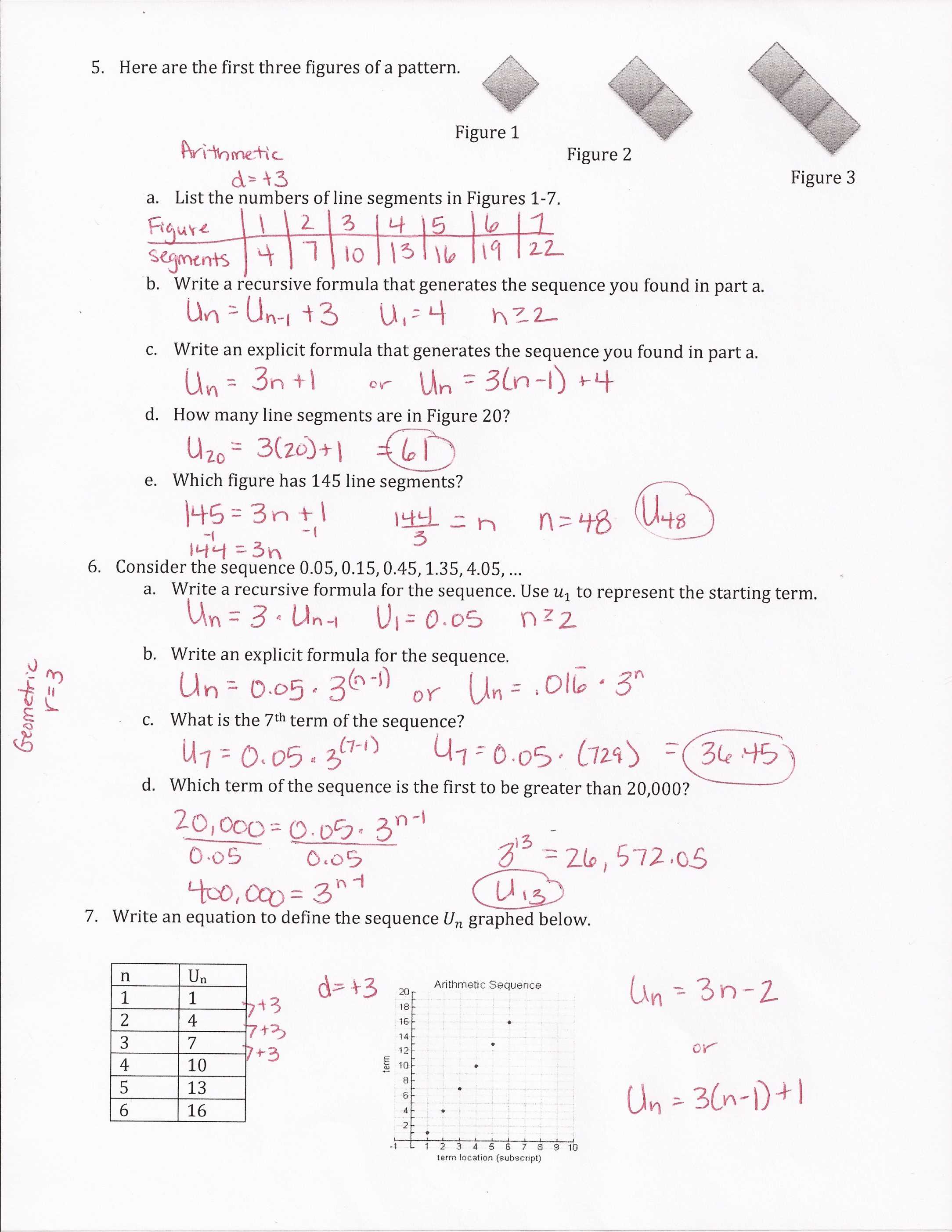 Arithmetic Sequence Worksheet Pdf as Well as Worksheet Arithmetic Sequences and Series Worksheet Idea Lovely