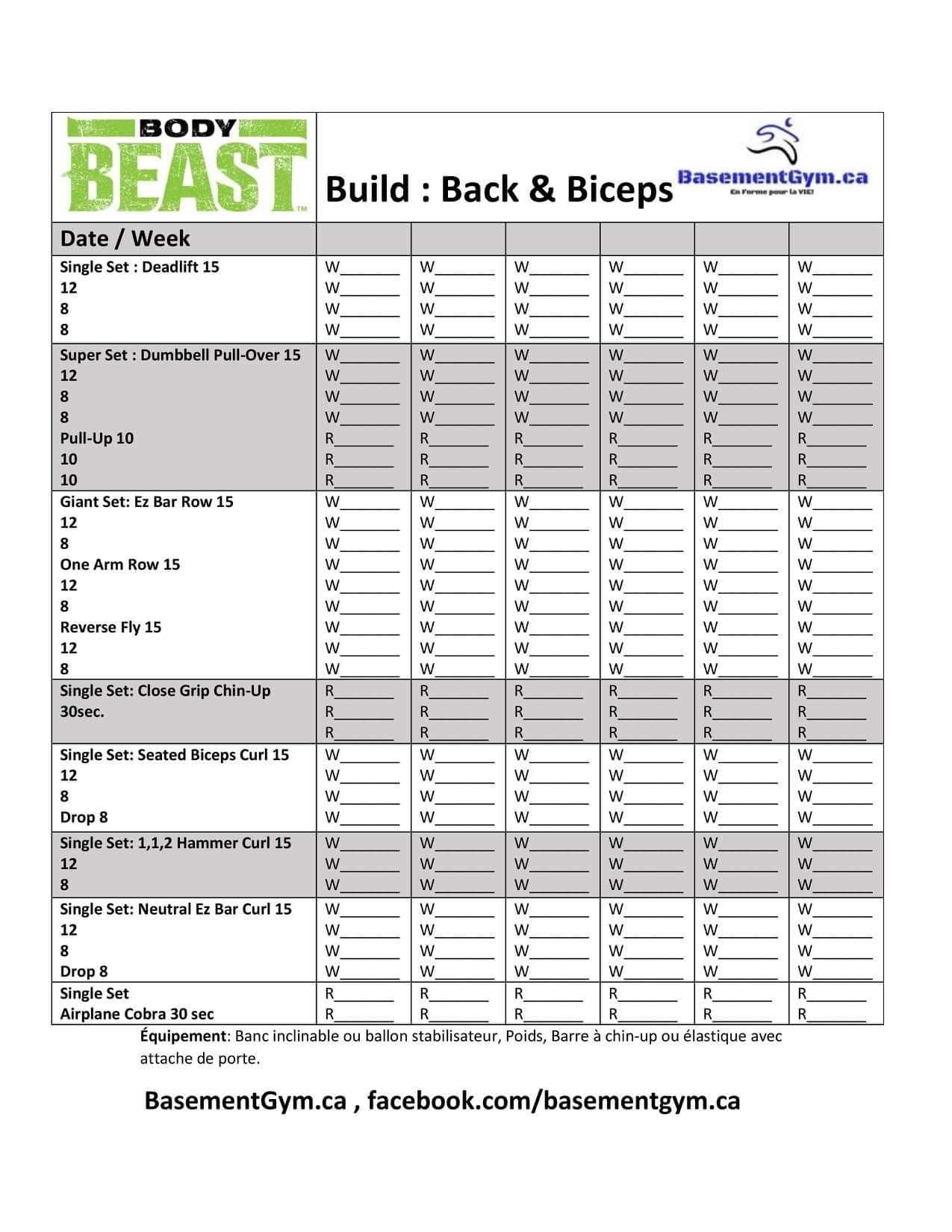 Body Tissues Worksheet together with Body Beast Build Back & Biceps Worksheet