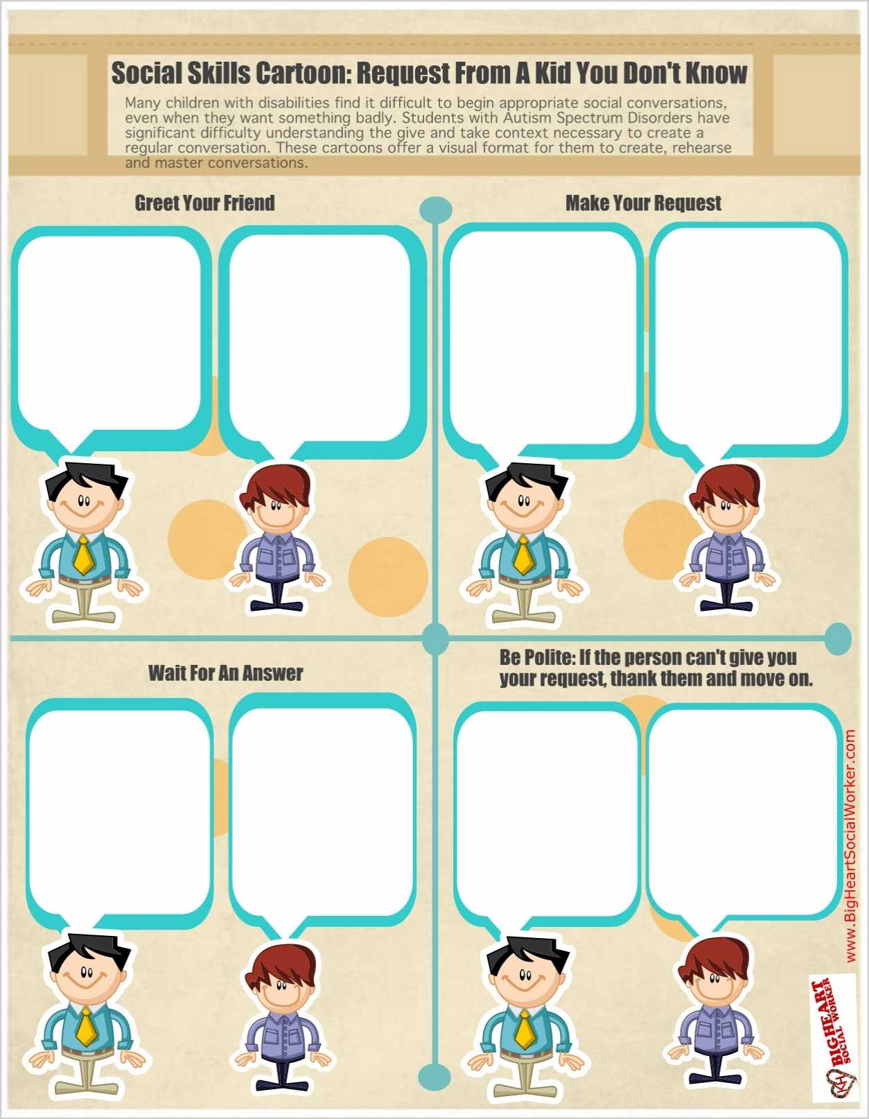 Child Anger Management Worksheets together with Conversation Skills Worksheets the Best Worksheets Image Collection
