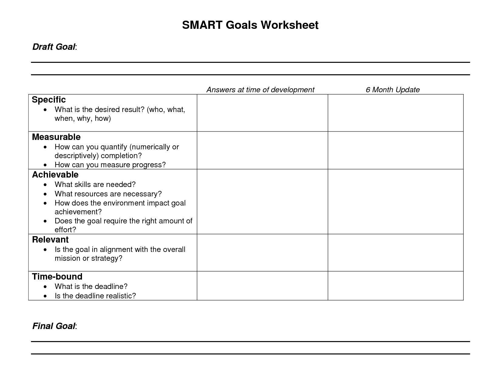 Child Anger Management Worksheets together with Smart Goals Worksheet Pdf Refrence Relationship Goals Worksheet