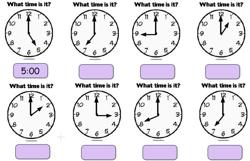 Clock Time Worksheets Also Jacqui Sharp Creating Math Activities