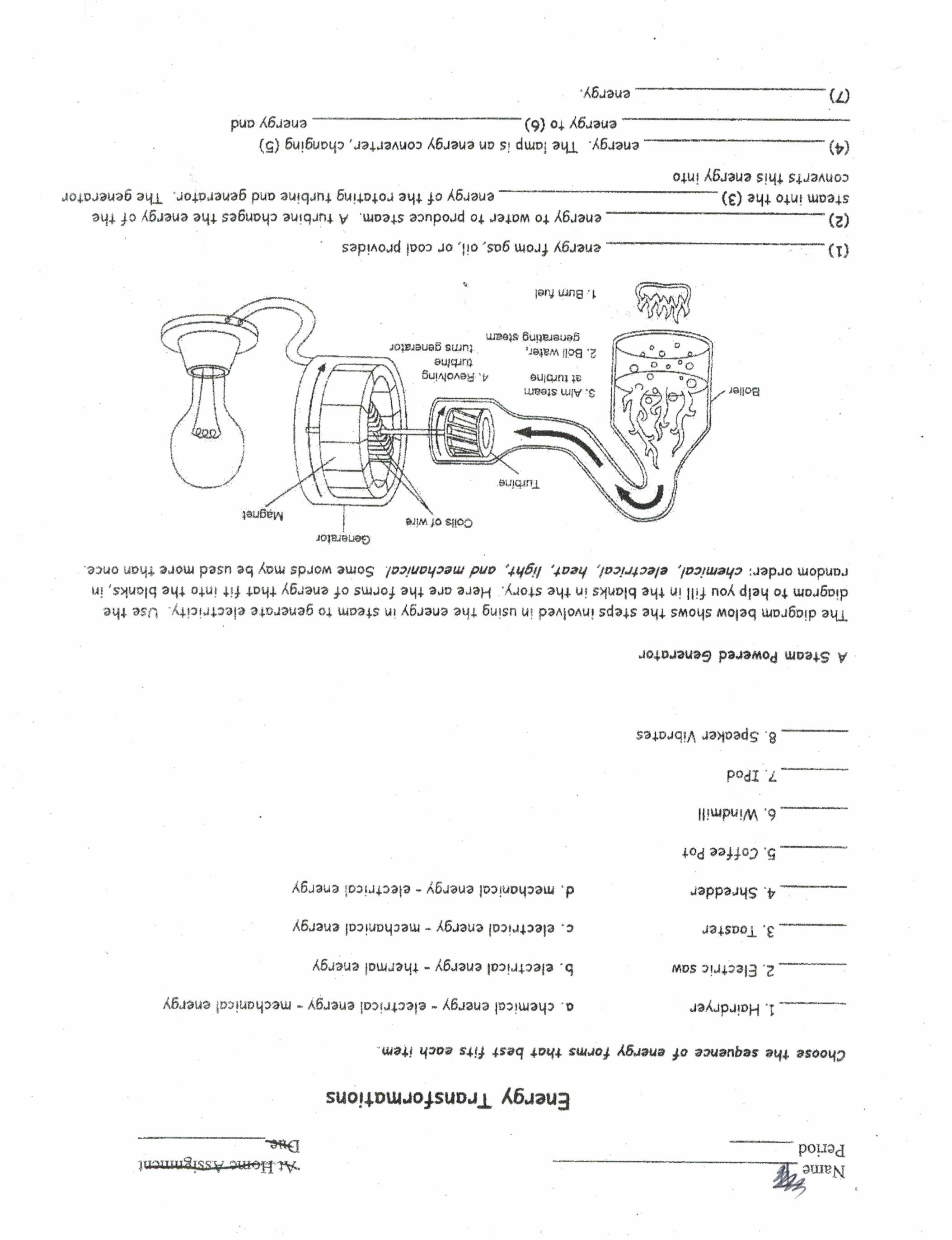 Conservation Of Energy Worksheet Answers and Worksheet Conservation Energy Worksheet Inspiration New