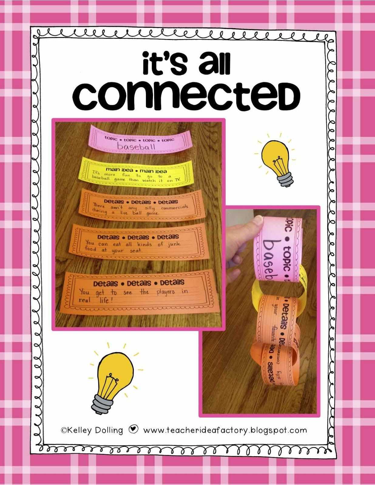 Constitution Scavenger Hunt Worksheet Answer Key Also A New Way to Teach Main Idea It S All Connected Teacher Idea