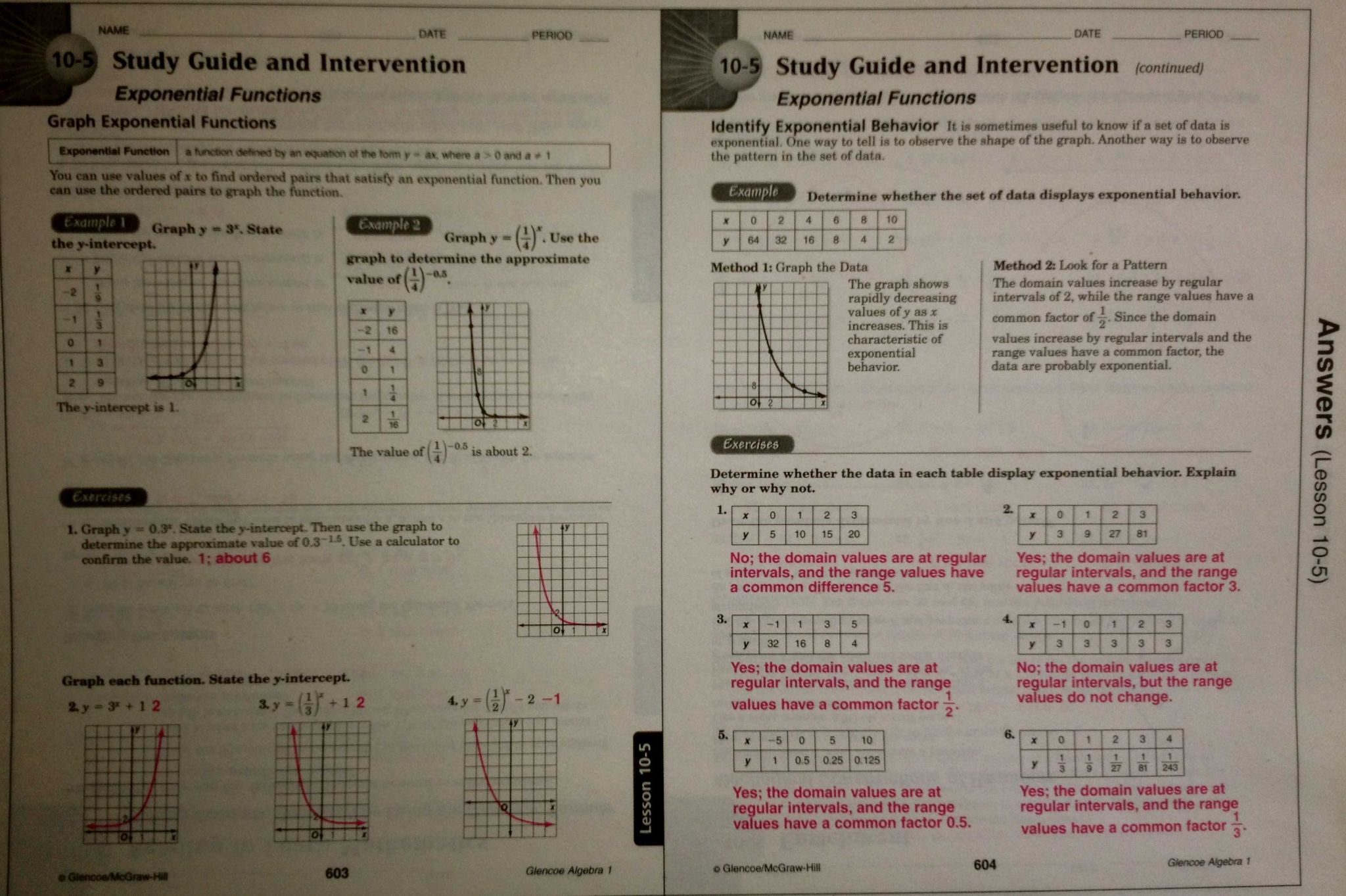 Domain and Range Worksheet Answers or Identifying Functions Worksheet with Answers Best Algebra 2