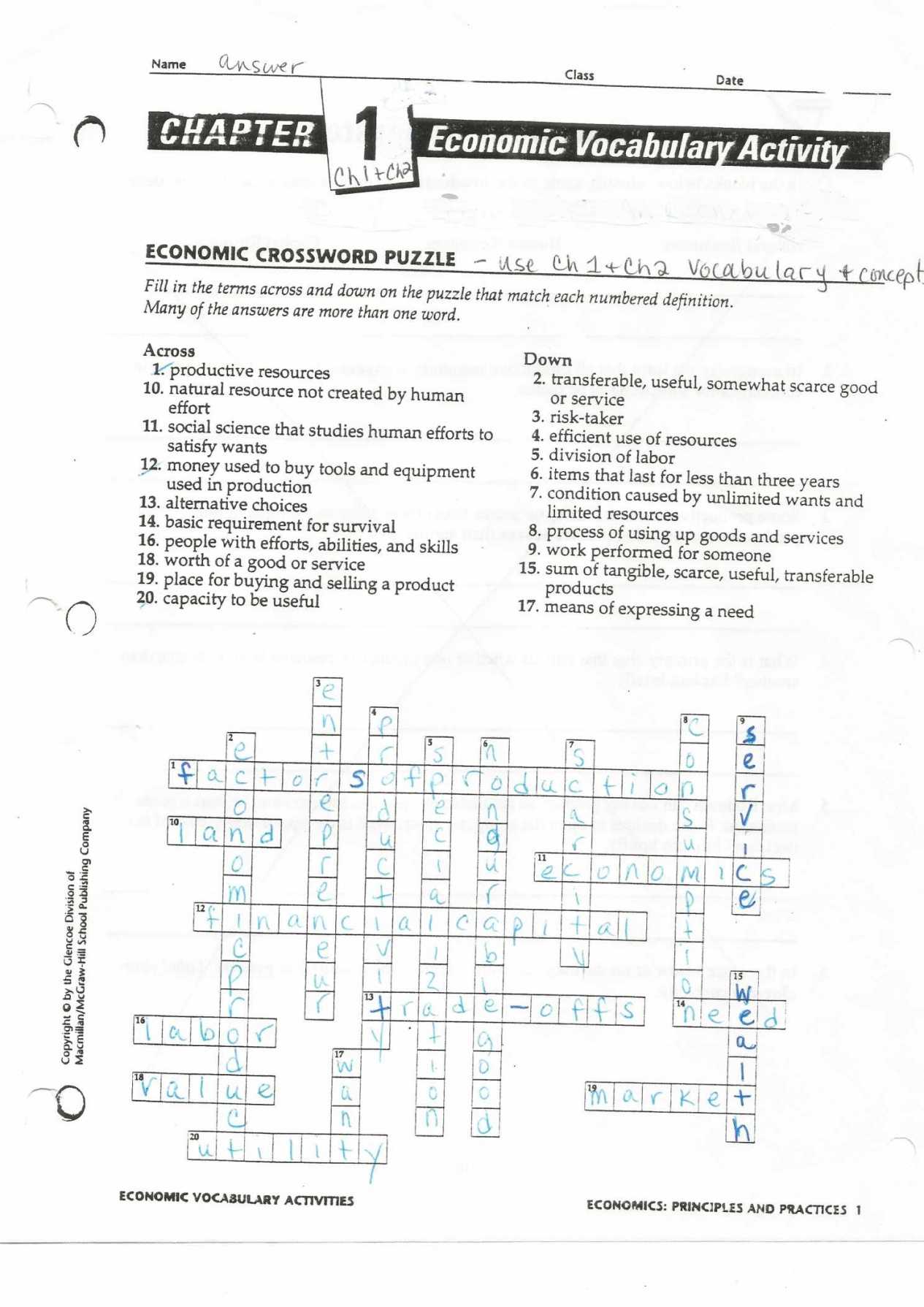 Economic Systems Worksheet Answer Key together with Worksheet why Government Worksheet Answers Picture Limiting