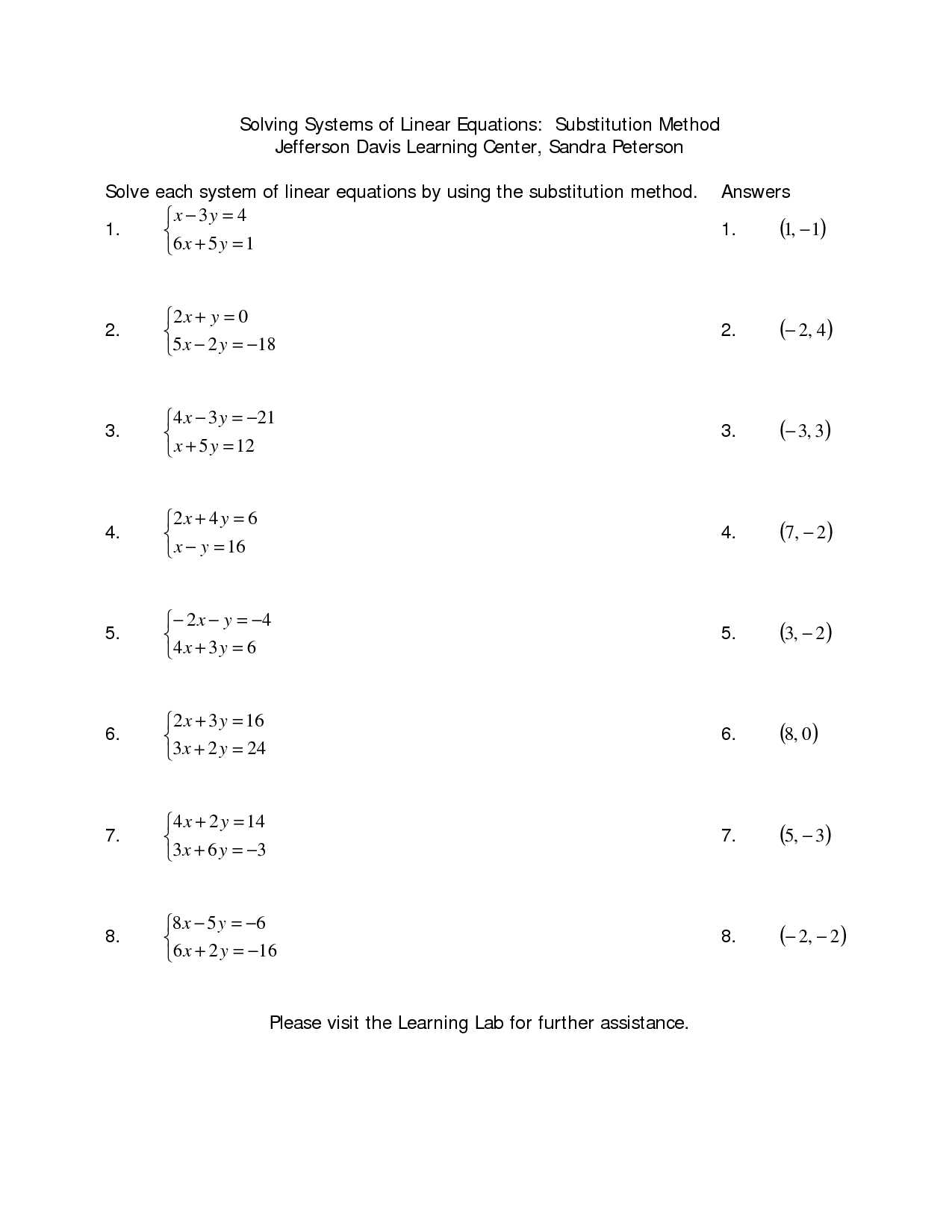 Equivalent Expressions Worksheet or Substitution Maths Worksheet Fresh Cool Substitution Math Problems