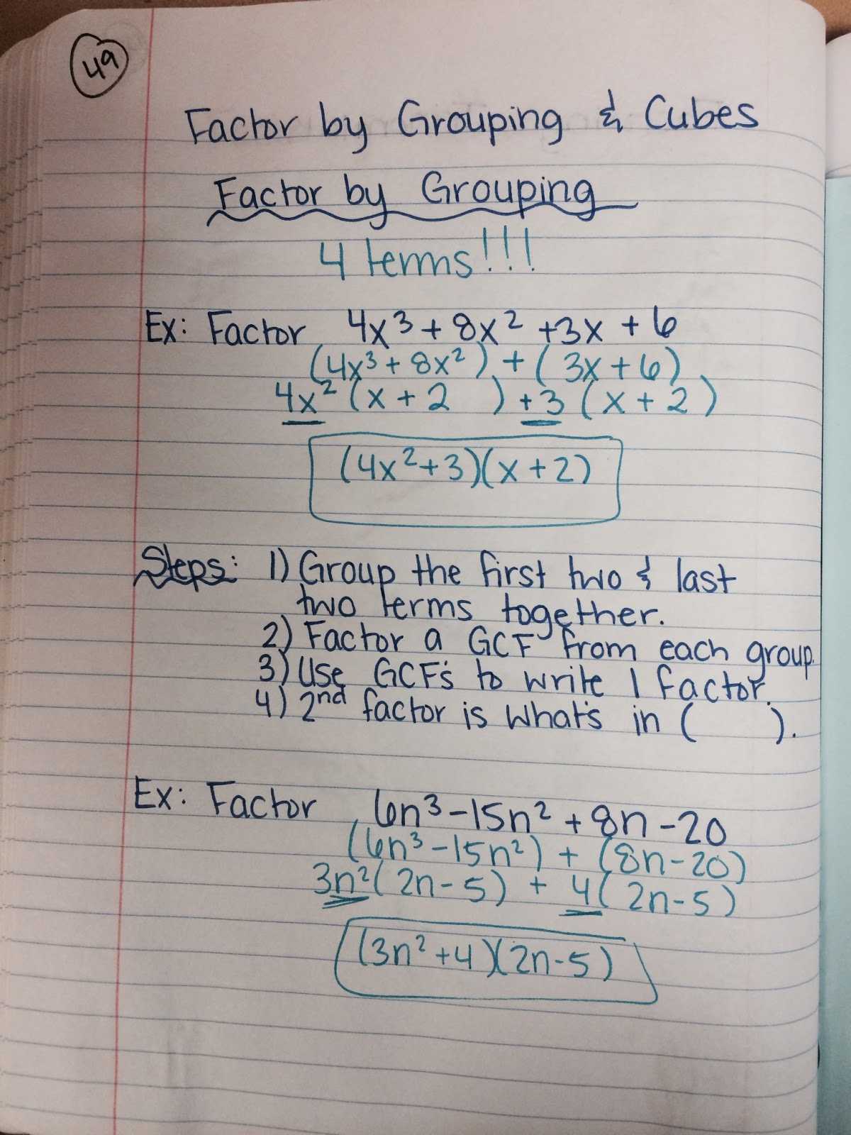 Factoring by Grouping Worksheet Along with the Ardis formerly Known as Mikkelsen June 2015