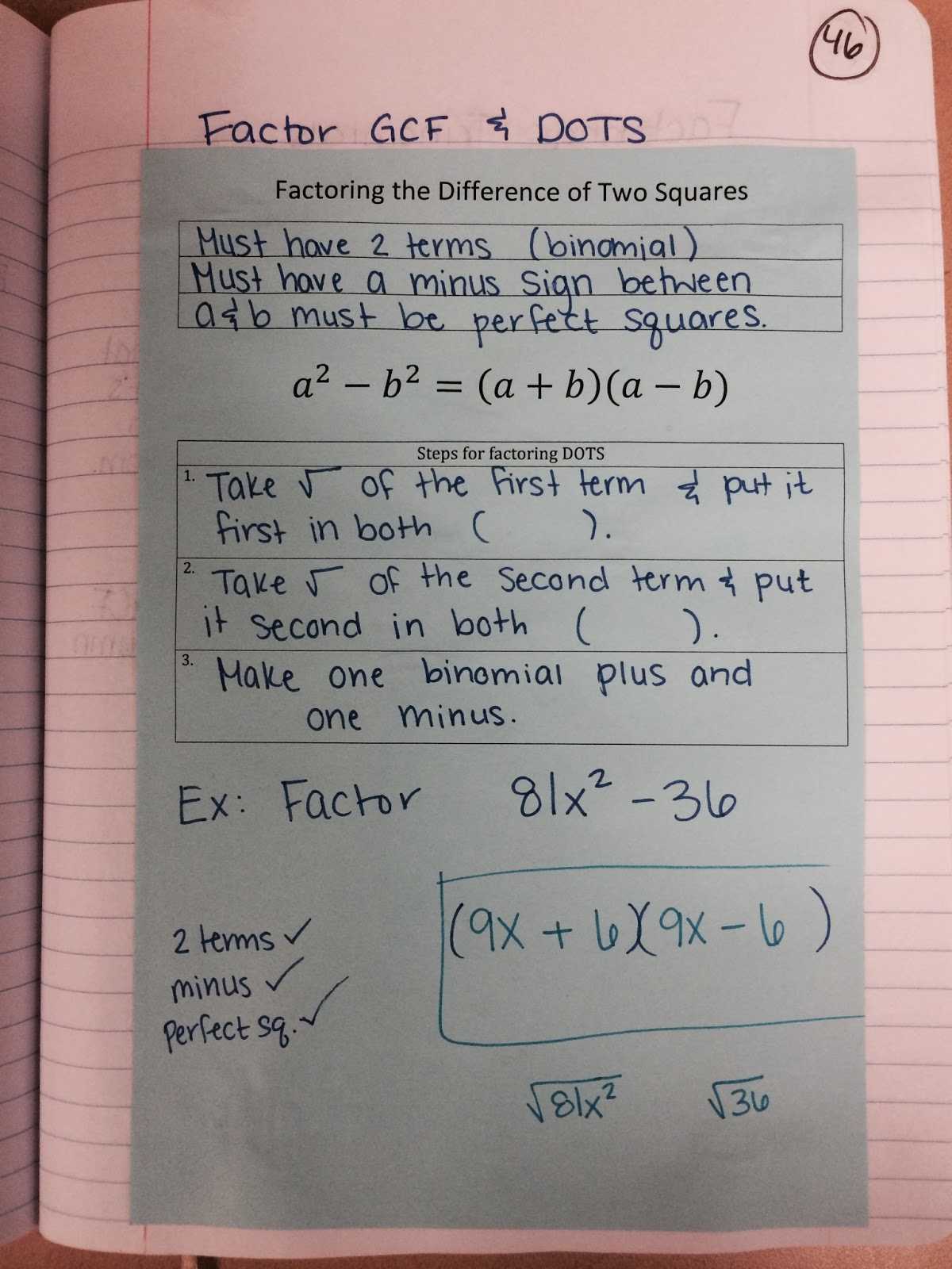 Factoring Perfect Square Trinomials Worksheet with the Ardis formerly Known as Mikkelsen June 2015