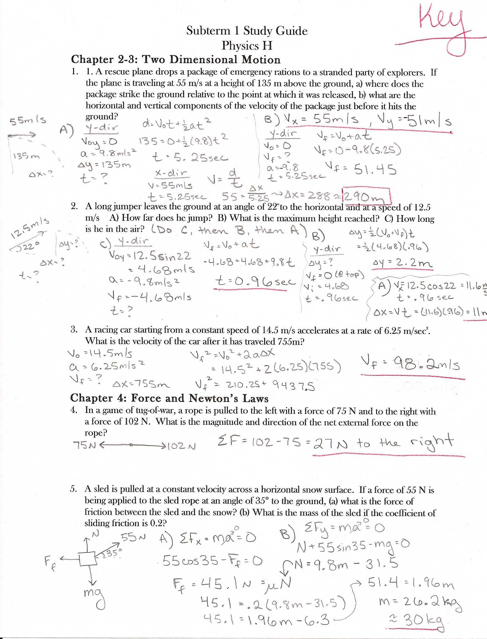Force and Motion Worksheets Pdf and Energy Worksheet Answers Physics Classroom Unique Pin by Hannah