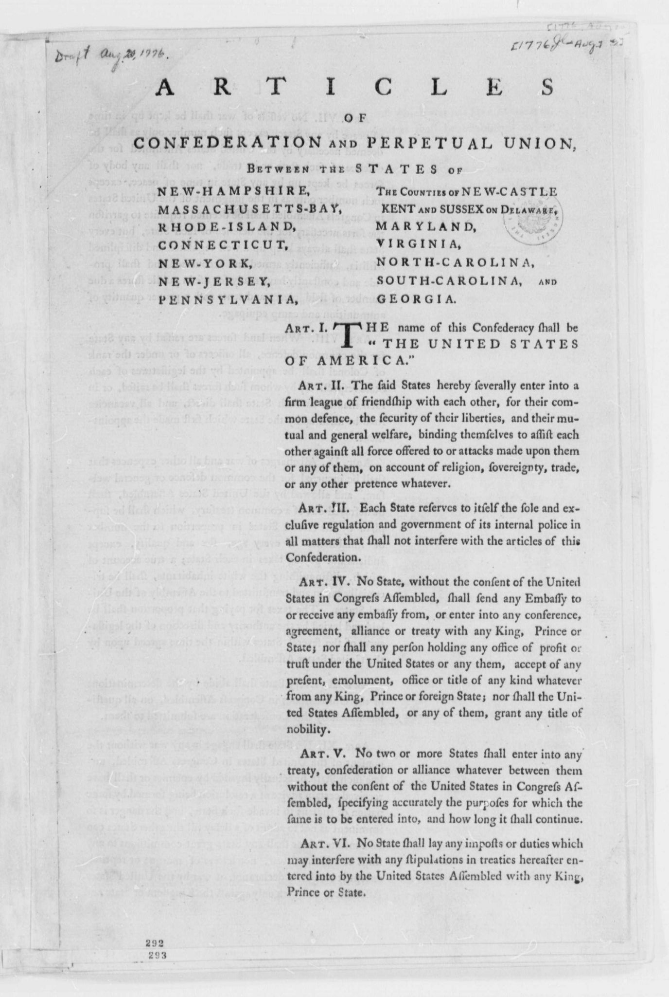 Foundations Of Government Worksheet Answers Along with the Thomas Jefferson Papers at the Library Of Congress Collection
