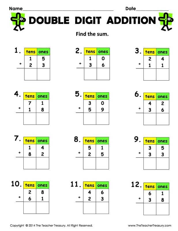 Free Math Worksheets for Kindergarten Addition and Subtraction Along with Category Worksheet the Teacher Treasury