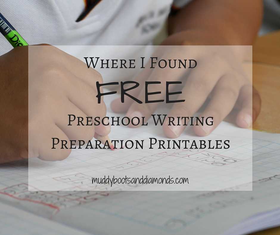 Free Name Tracing Worksheets for Preschool together with My Favorite Writing Preparation Worksheets