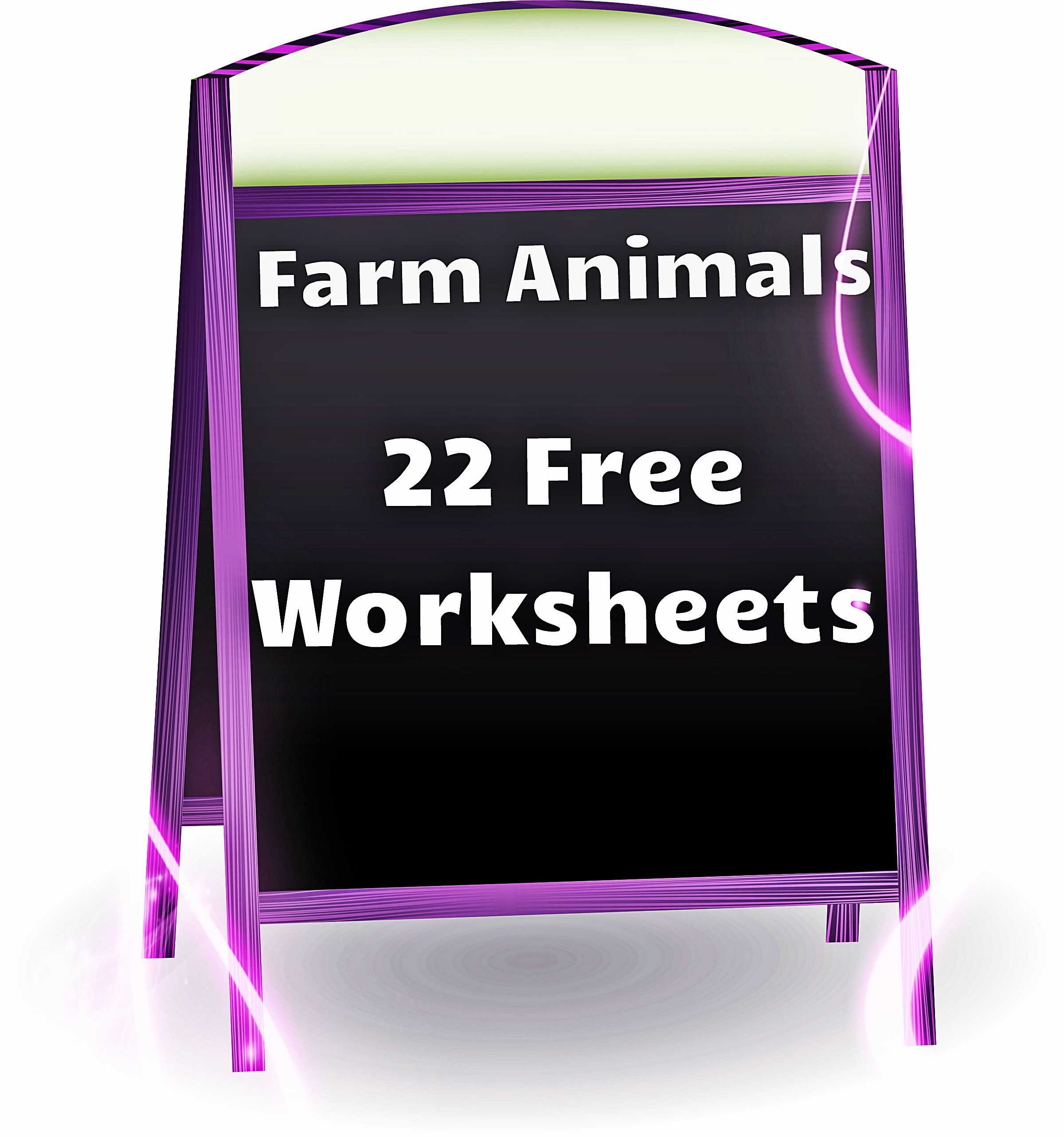 Free Nutrition Worksheets Also Farm Animals Free Worksheets Kindergartenklub