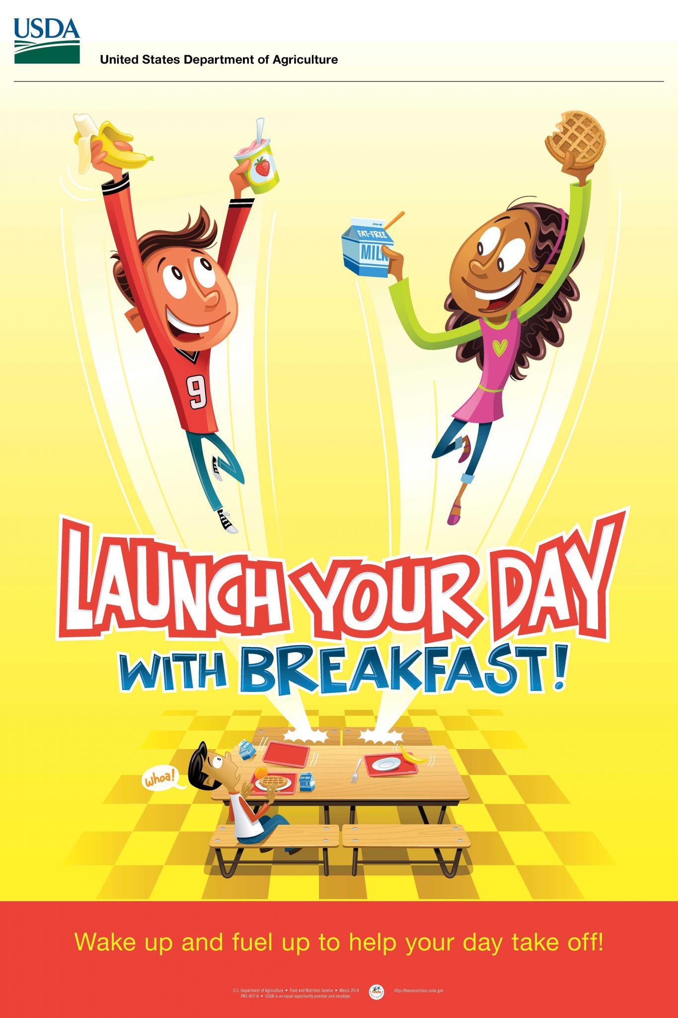 Free Nutrition Worksheets or Encourage Kids to Eat Breakfast with This Cool Free Poster for