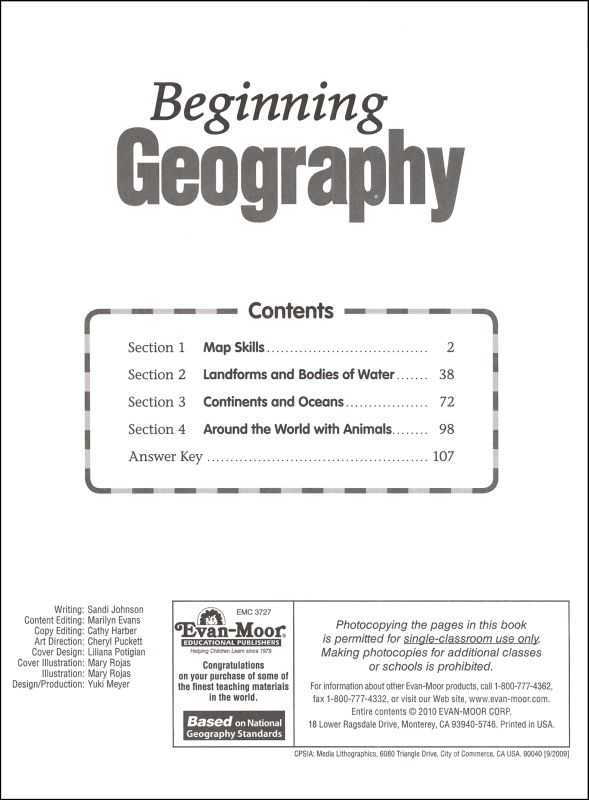 Geography Worksheets High School and Beginning Geography Details Rainbow Resource
