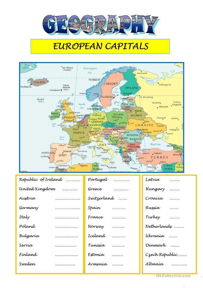 Geography Worksheets High School as Well as 43 Free Esl Geography Worksheets