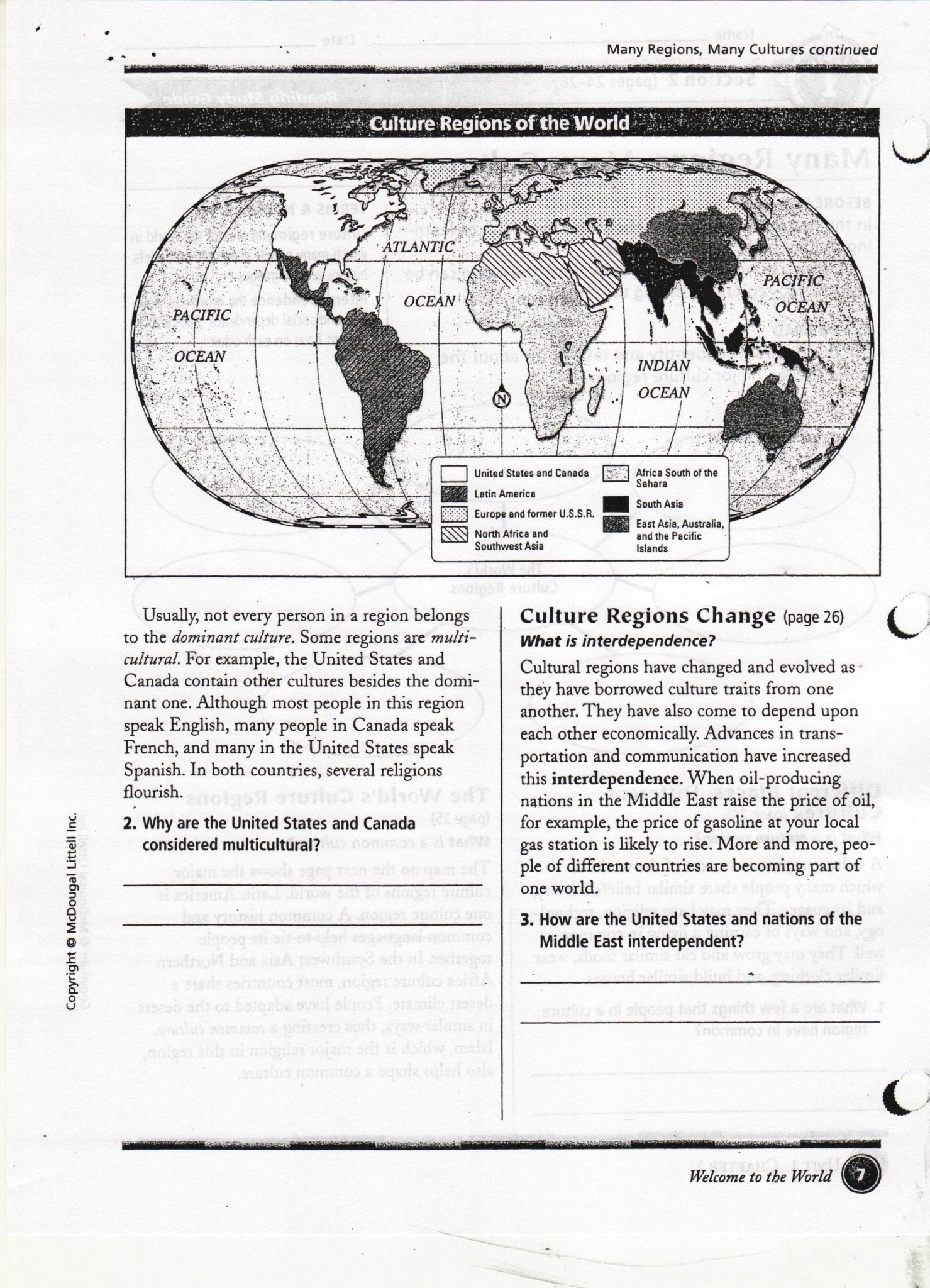 Geography Worksheets High School with Printables 5 themes Geography Worksheets