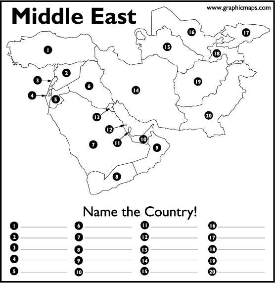 Geography Worksheets Middle School with Mskenerson Maps
