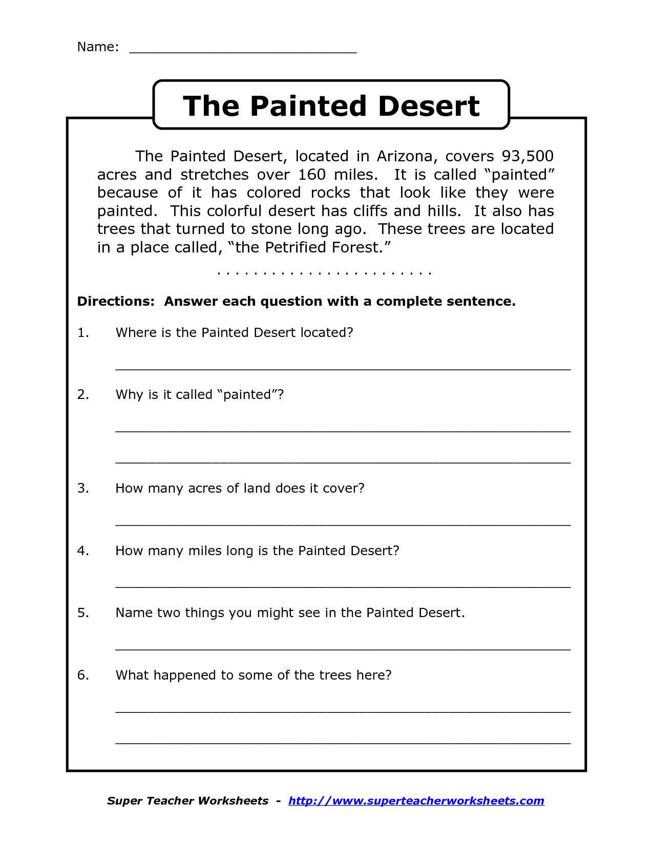 Grade 3 Reading Comprehension Worksheets Pdf with Reading Worksheets for 4th Grade