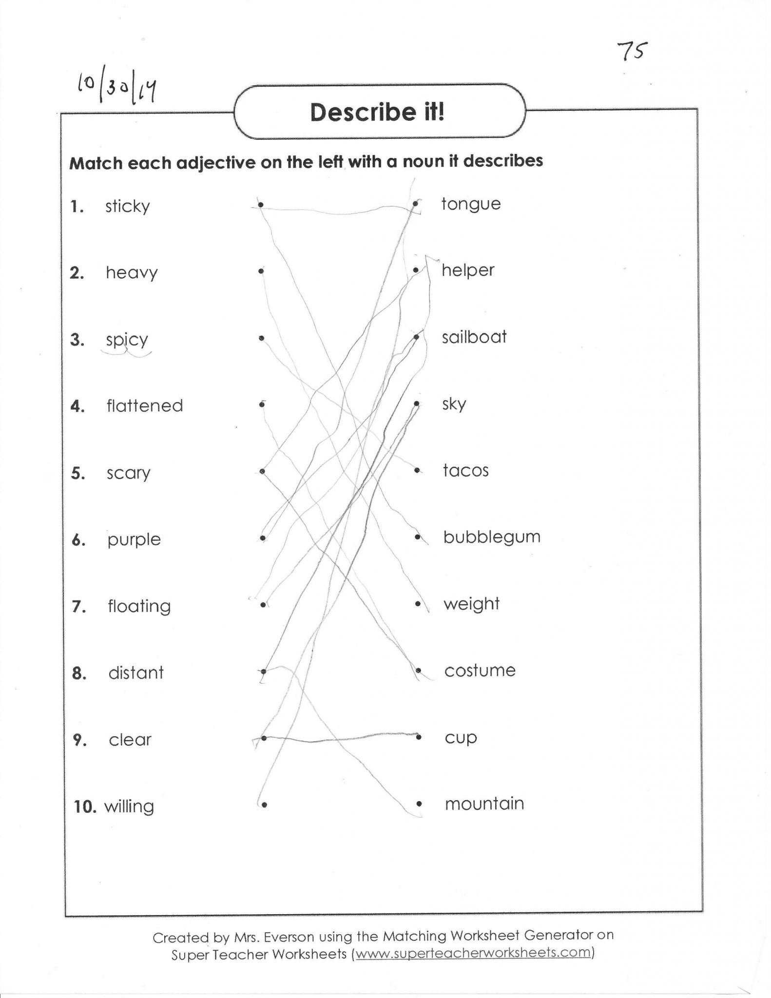 Grammar Punctuation Worksheets as Well as Super Teacher Worksheets Adjectives Best Printable Editing