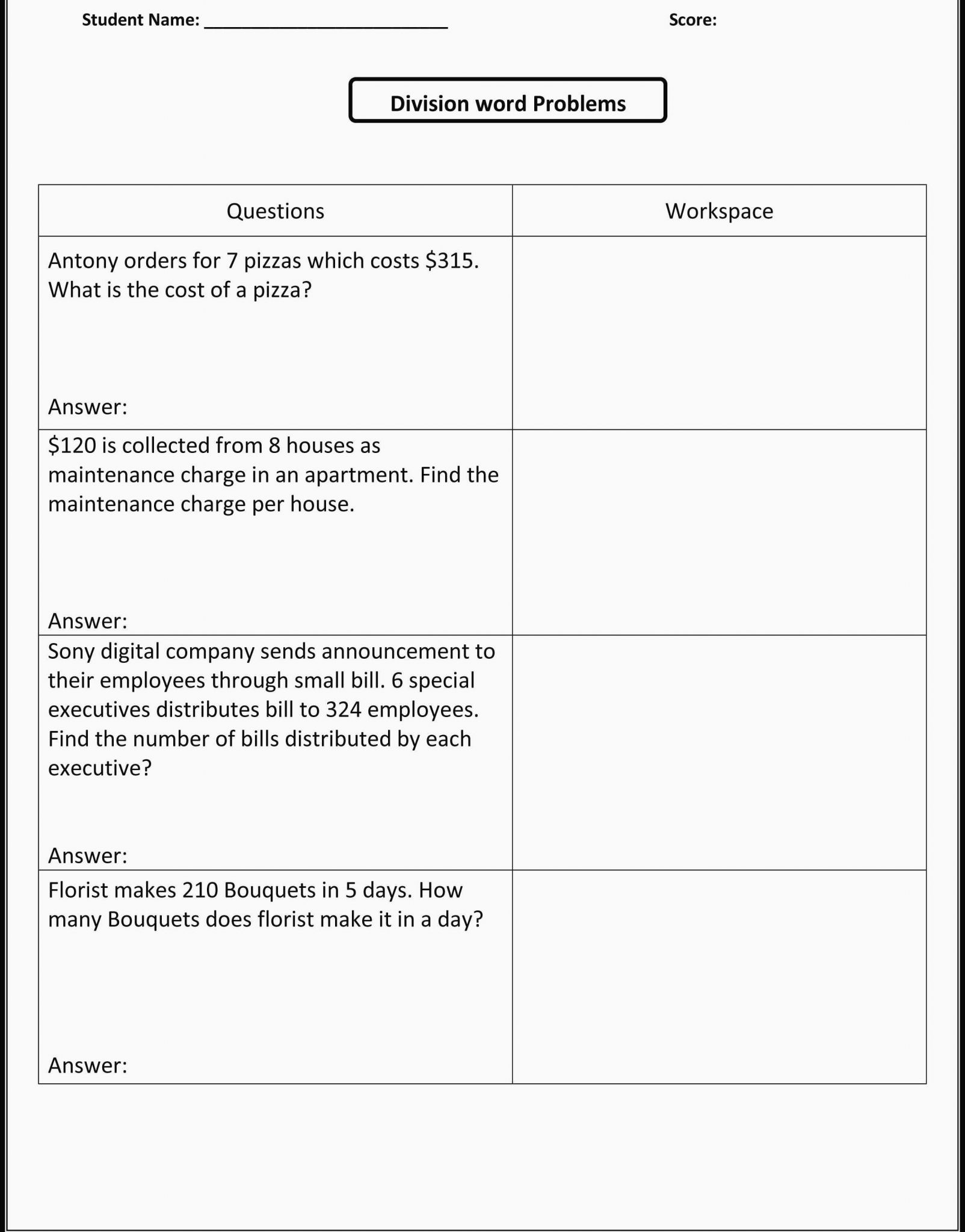 History Of Halloween Worksheet Answers Along with Halloween Math Word Problems Worksheets 4th Grade Wp Landingpages