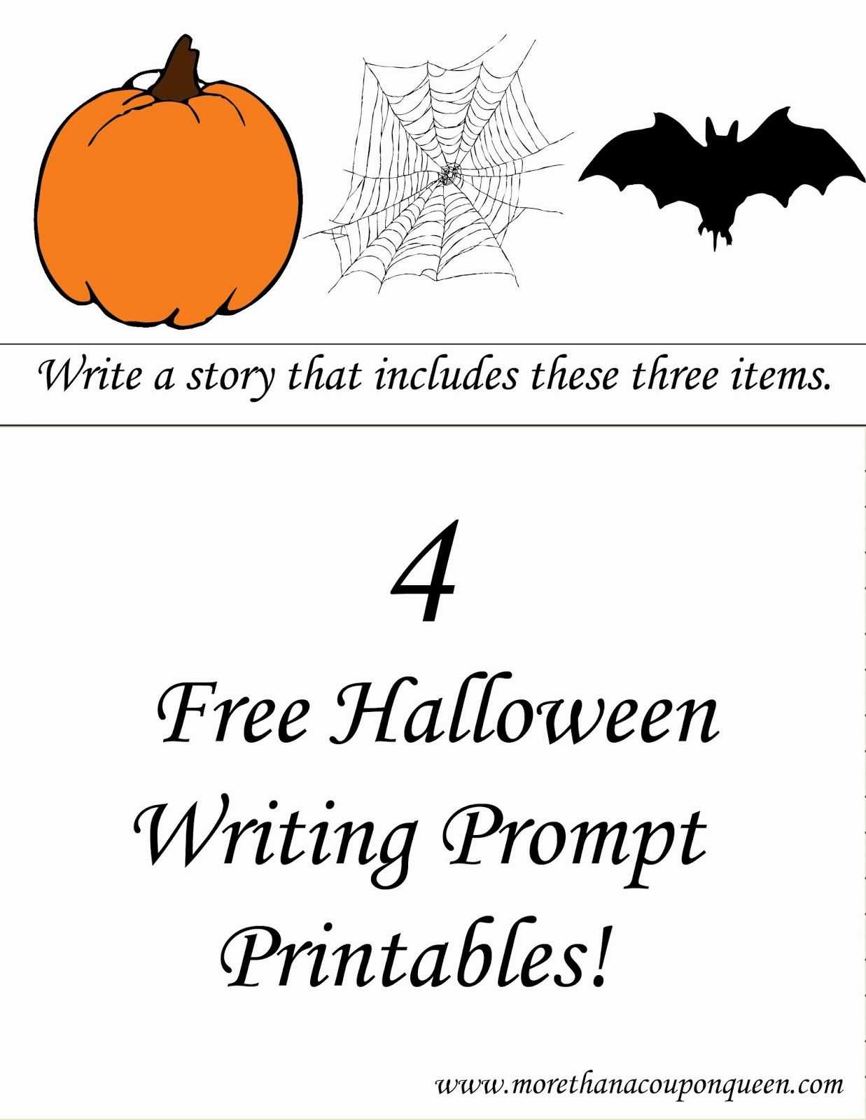 History Of Halloween Worksheet Answers as Well as 4 Free Halloween Writing Prompt Printables