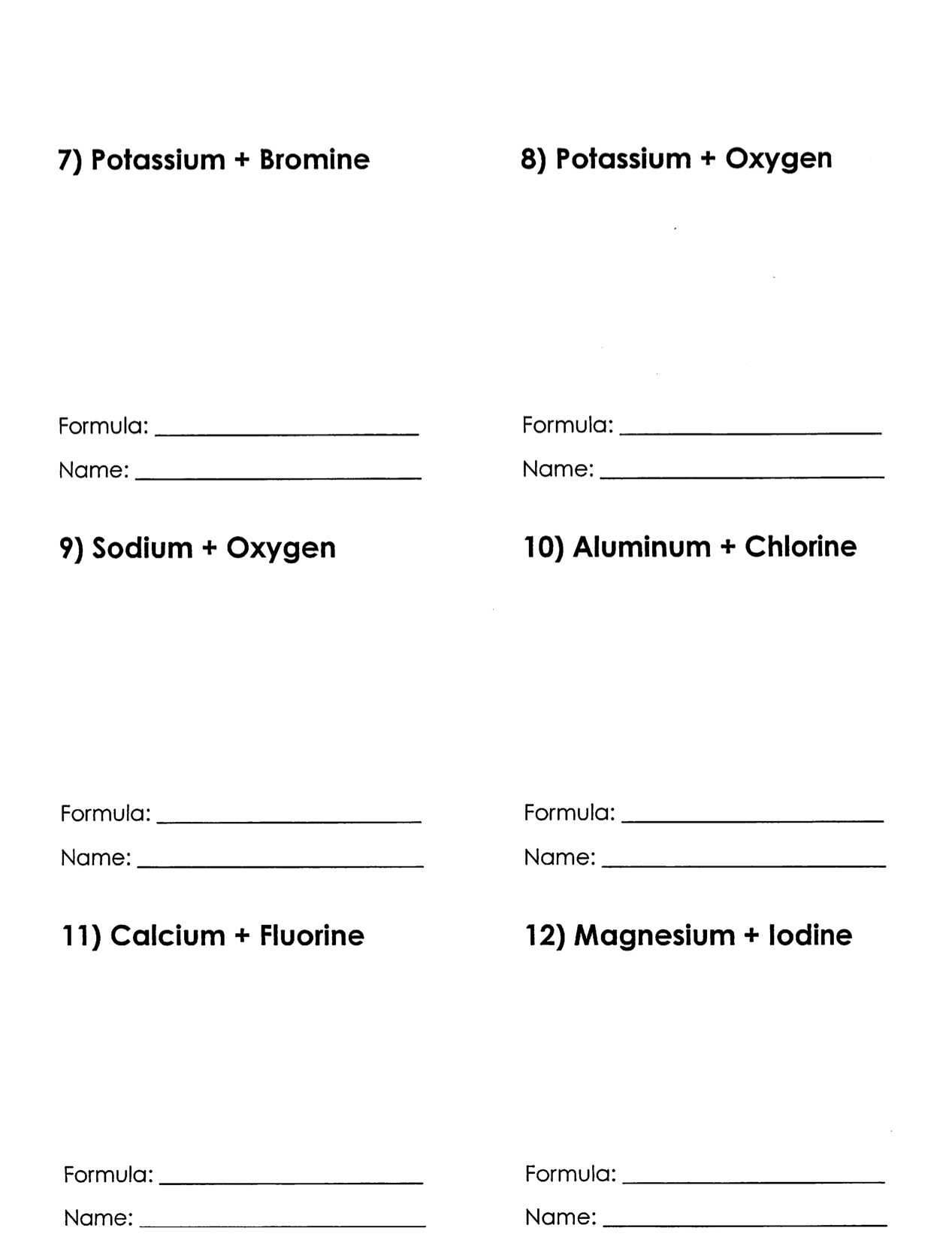 Ionic Bond Practice Worksheet Answers Along with Christopher White Warren County Public Schools