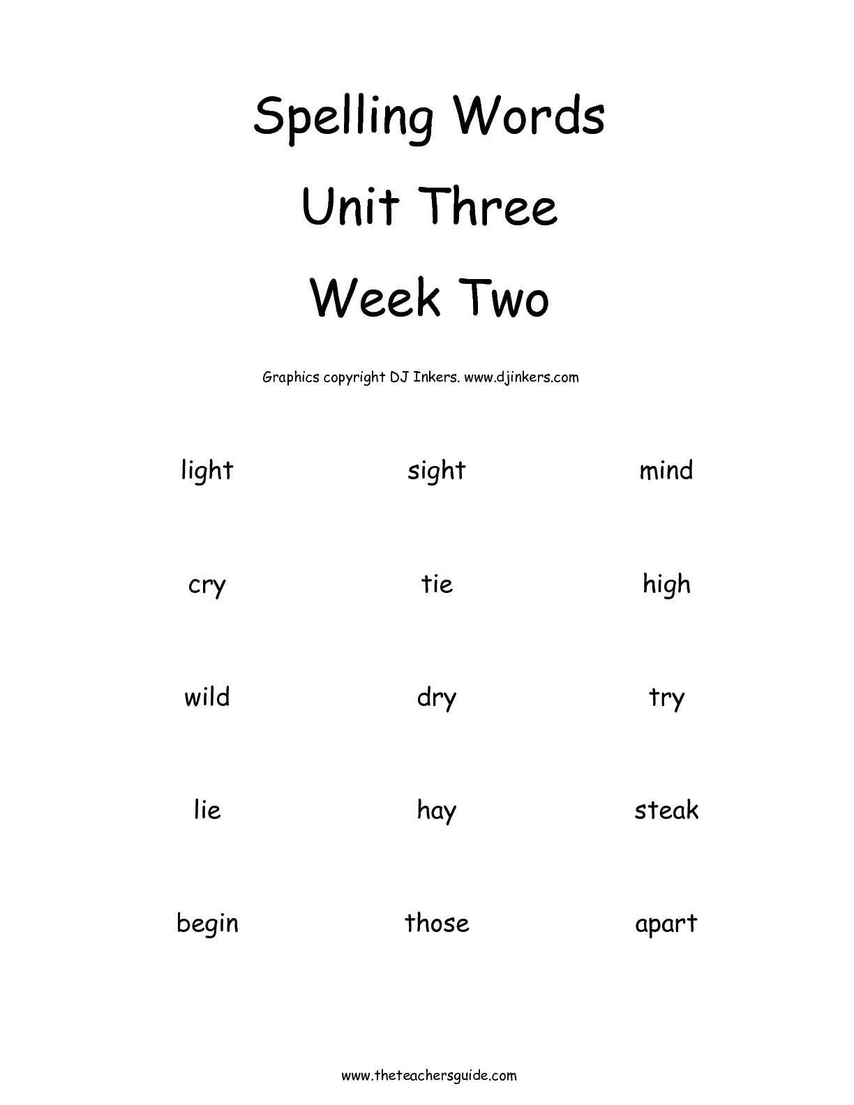 Kindergarten Spelling Worksheets and 3rd Grade Spelling Worksheets Beautiful 2nd Grade Spelling