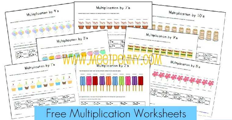 Math Teachers Press Inc Worksheets Answers or Free Multiplication Worksheets