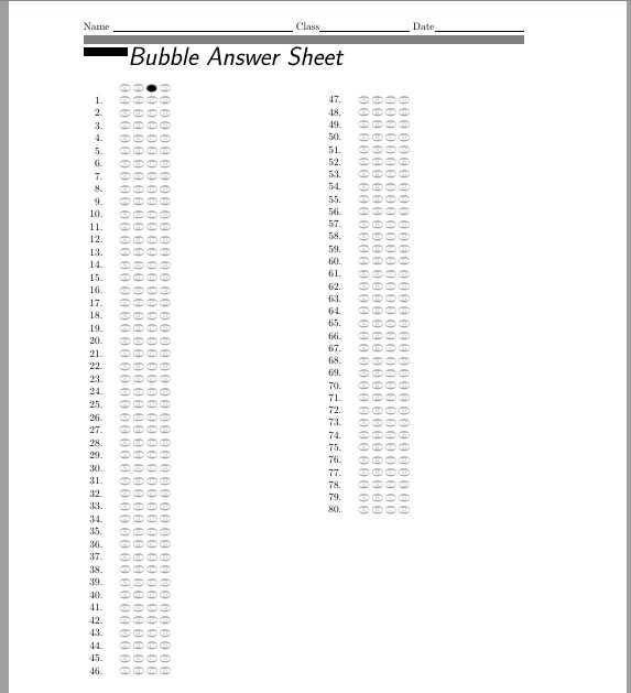 Math Worksheet Generator Free Along with Tables How to Generate A Dynamic Bubble Answer Sheet for