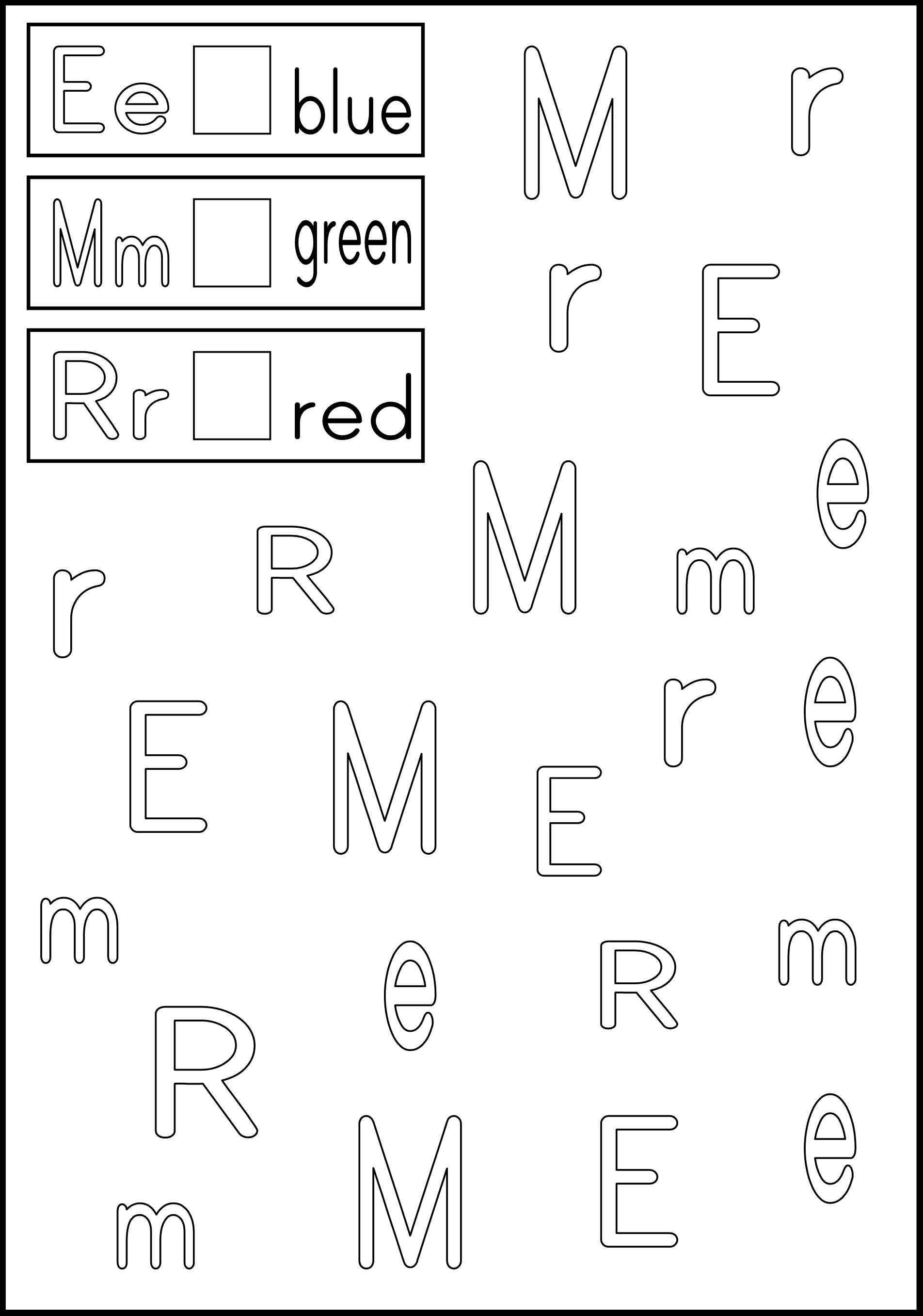 Missing Letters Worksheets and Alphabet Activity Follow the Directions Trace within the Lines