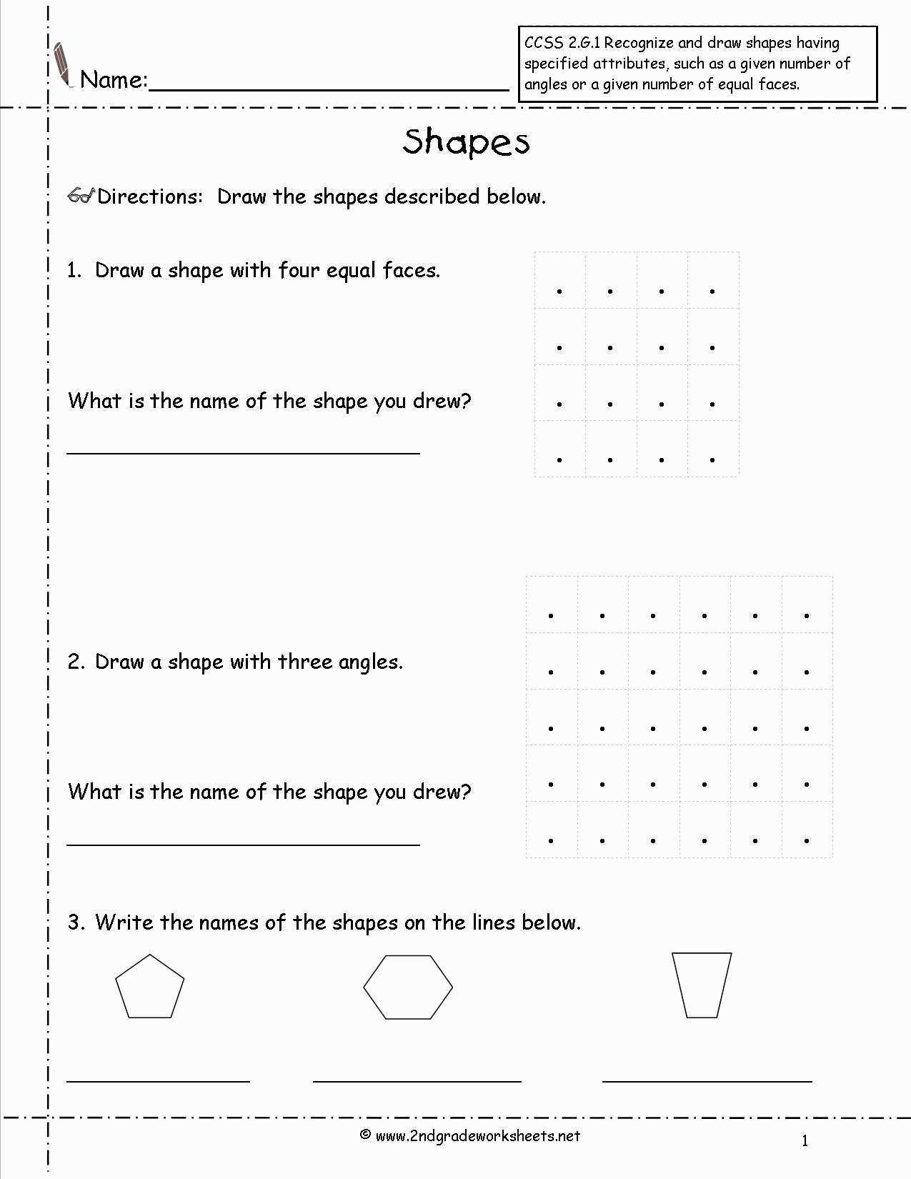 Mouse Party Worksheet and Writing Worksheet for Beginners New Worksheet Quadrilaterals 0d