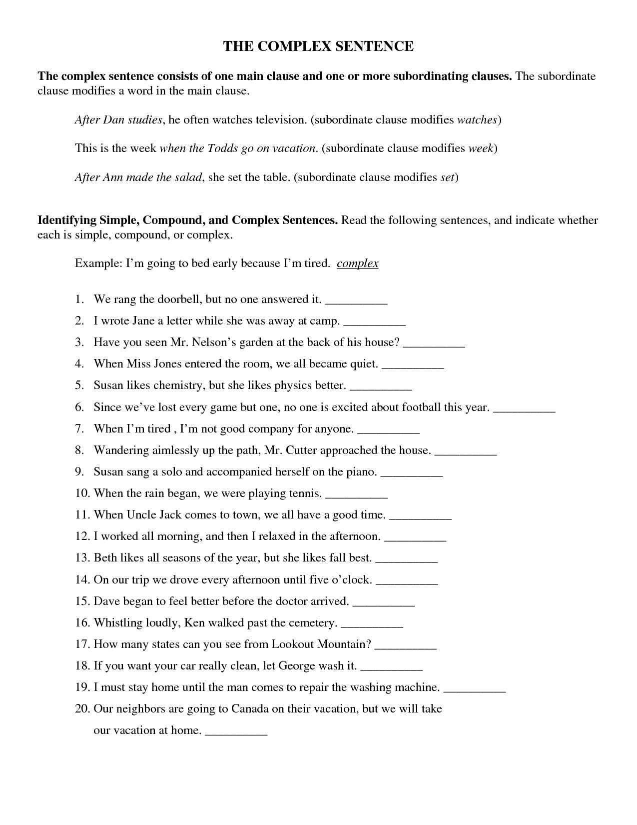 Naming Covalent Compounds Worksheet Answers Along with Simple Plex and Pound Sentences Worksheets the Best Worksheets